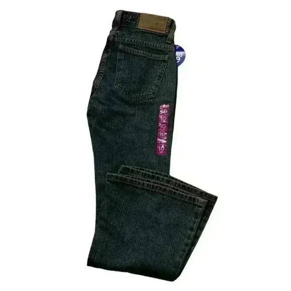 Limited Too Authentic Denim Jeans Junior Size 10 Regular Fit Flared Leg Blue - Picture 7 of 11